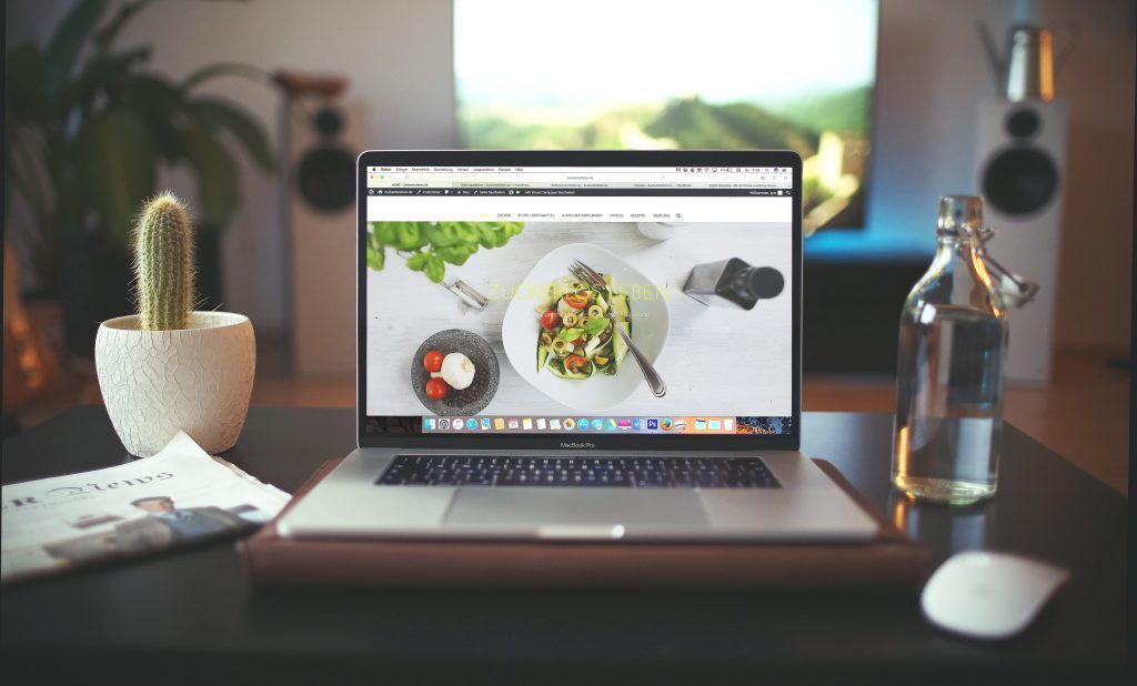 hospitality restaurant website