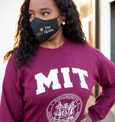 The SEO Queen Face Mask