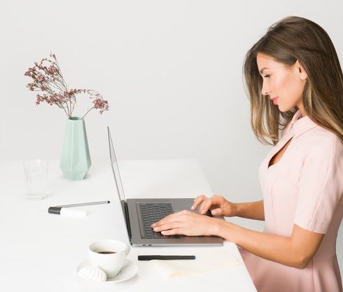 person working
