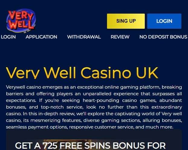 United Kingdom - very well casino uk login